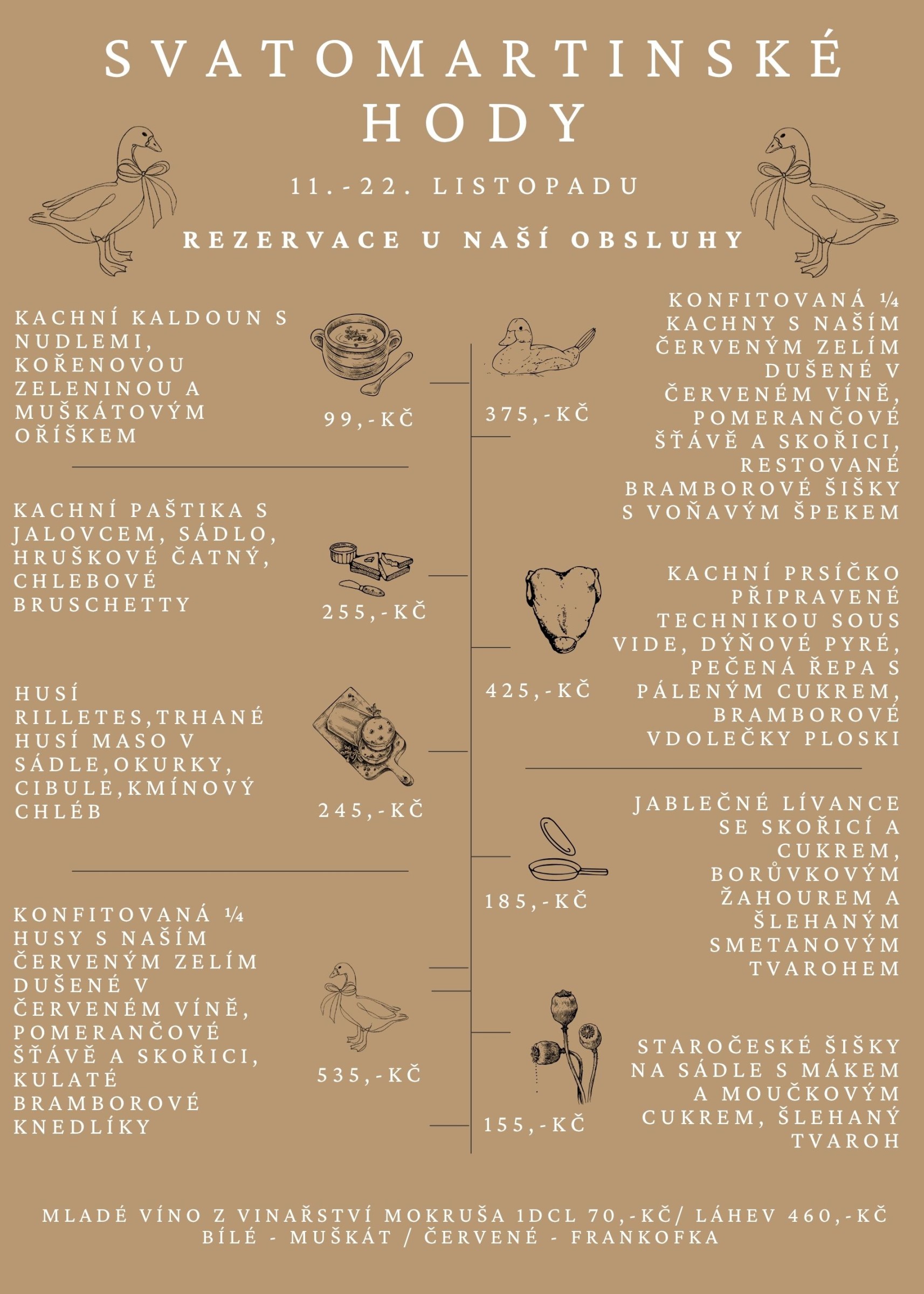 Svatomartinské menu